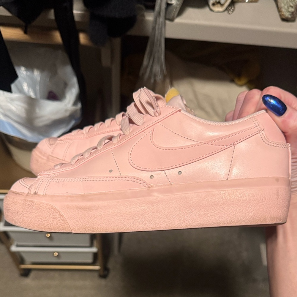 Nike Blazer Low Platform Atmosphere Pink - Picture 8 of 8